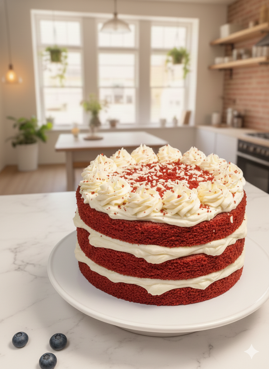 🎂 Naked Cake Red Velvet